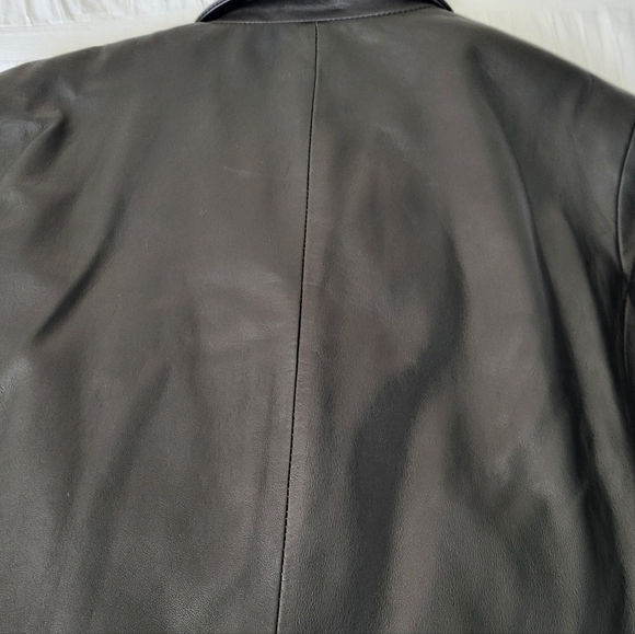 Wilsons Leather Button Down Trench - Picture 10 of 11